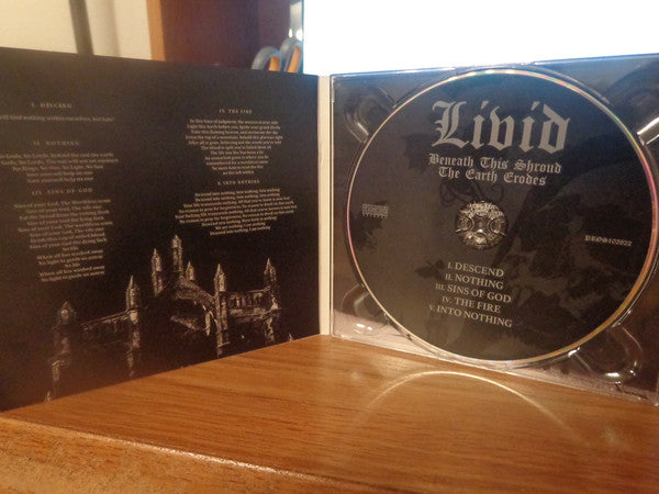 Livid (13) :  Beneath This Shroud, The Earth Erodes (CD, Album)