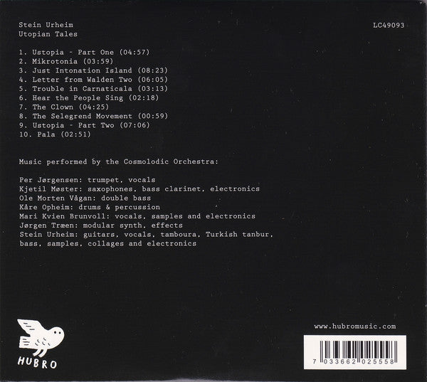 Stein Urheim : Utopian Tales (CD, Album)