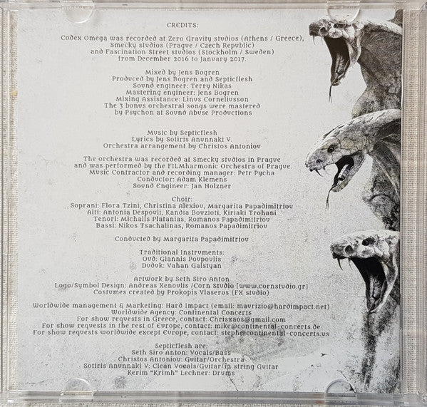 Septicflesh* : Codex Omega (CD, Album + CD + Ltd)