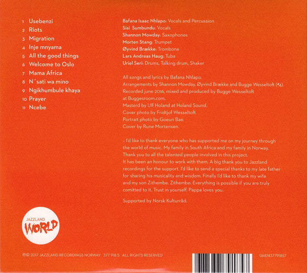 Bafana Nhlapo : Ngikhumbule Khaya (CD, Album)