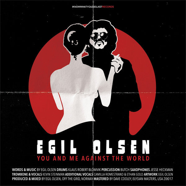 Egil Olsen : You And Me Against The World  (LP, Album, Red)