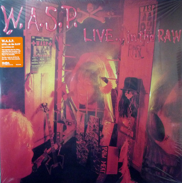 W.A.S.P. : Live... In The Raw (2xLP, Album, RE, Gat)