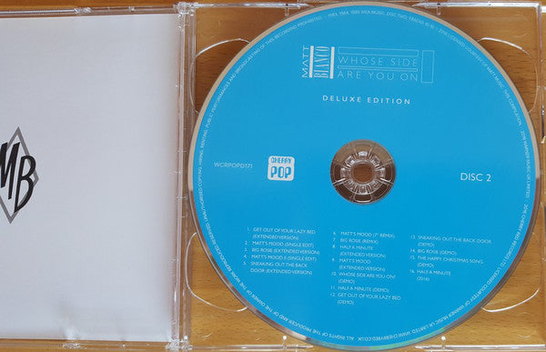 Matt Bianco : Whose Side Are You On (CD, Album, RE + CD, Comp + Dlx, RM, Jew)