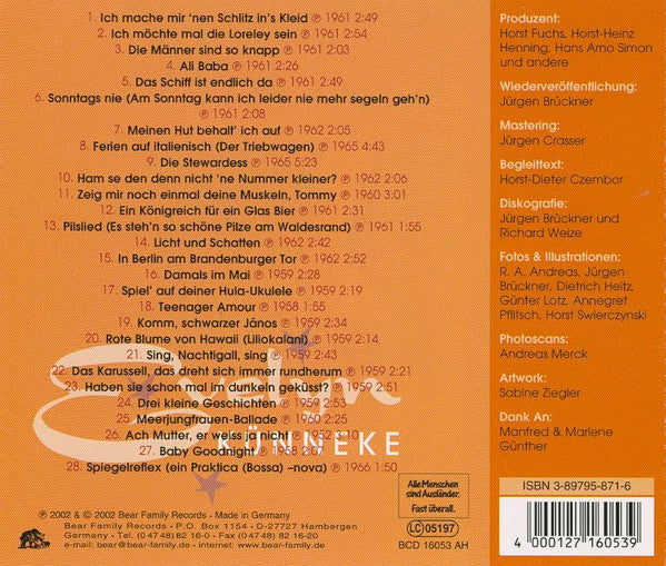Evelyn Künneke : Ich Mache Mir 'nen Schlitz In's Kleid (CD, Comp)