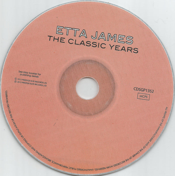 Etta James : The Classic Years (CD, Comp)