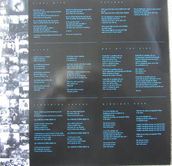Secret Company : The World Lit Up And Filled With Colour  (LP, Album, Blu)