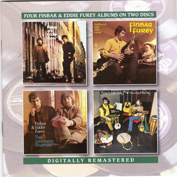 Finbar & Eddie Furey : Finbar & Eddie Furey / Traditional Irish Pipe Music / The Lonesome Boatman / The Dawning Of The Day (2xCD, Album, Comp)