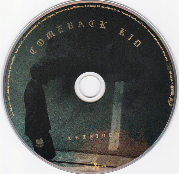 Comeback Kid : Outsider (CD, Album)