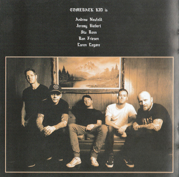 Comeback Kid : Outsider (CD, Album)