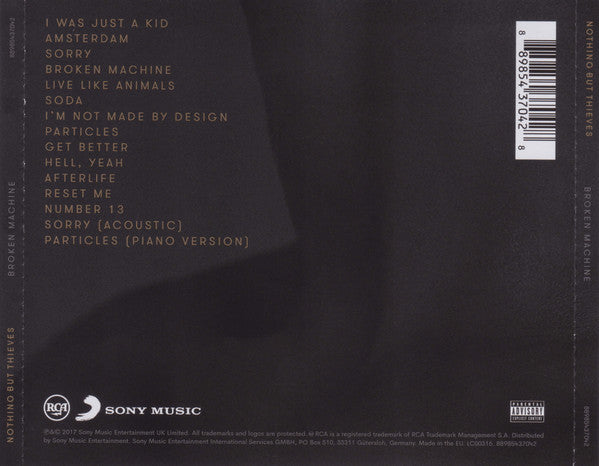 Nothing But Thieves : Broken Machine (CD, Album, Dlx)
