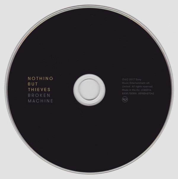 Nothing But Thieves : Broken Machine (CD, Album, Dlx)