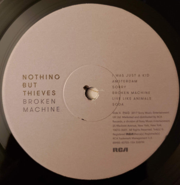 Nothing But Thieves : Broken Machine (LP, Album)