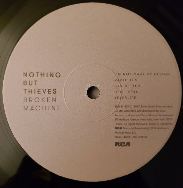 Nothing But Thieves : Broken Machine (LP, Album)