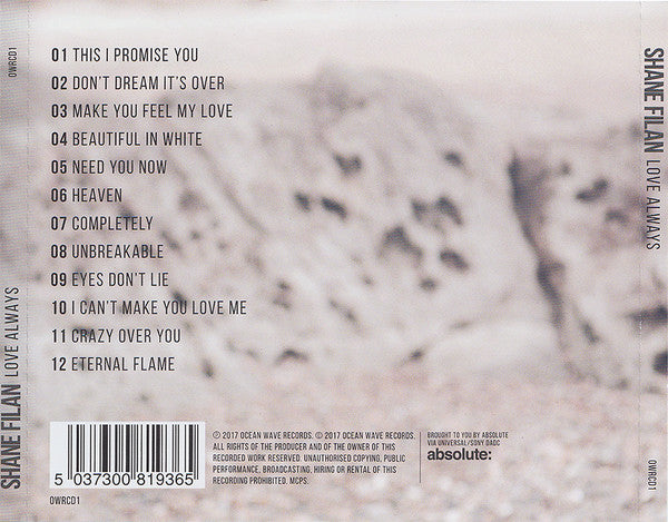 Shane Filan : Love Always (CD, Album)