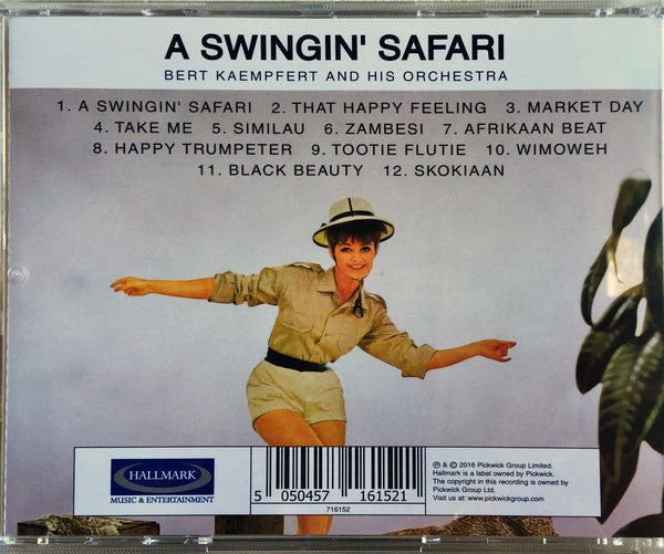Bert Kaempfert & His Orchestra : A Swingin' Safari (CD, Album)