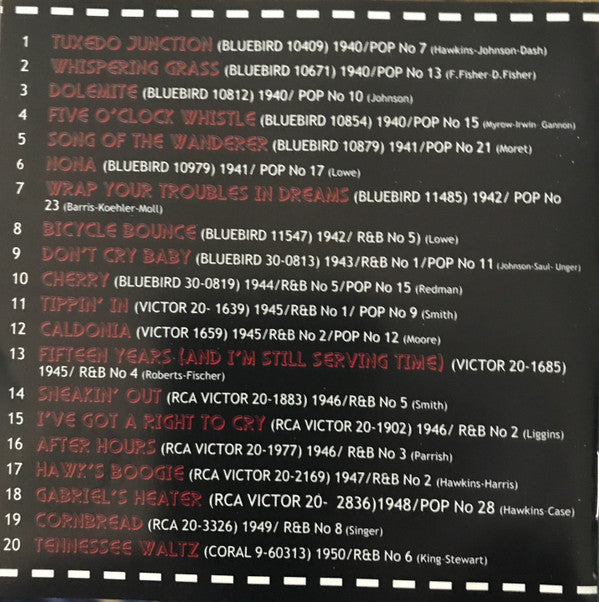 Erskine Hawkins : Jukebox Hits 1940-1950 (CD, Comp)
