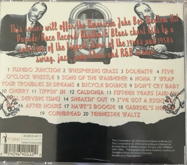 Erskine Hawkins : Jukebox Hits 1940-1950 (CD, Comp)