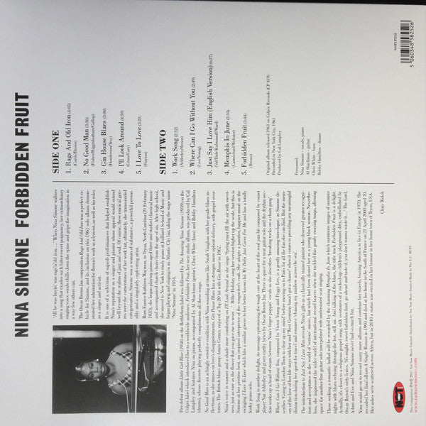 Nina Simone : Forbidden Fruit (LP, Album, RE, Gre)