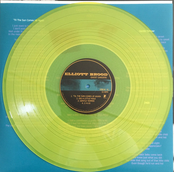 Elliott Brood : Ghost Gardens (LP, Album, Ltd, Yel)
