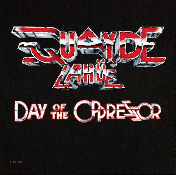 Quayde LaHüe : Day Of The Oppressor (CD, EP)
