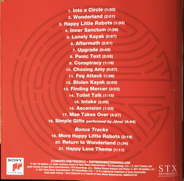 Danny Elfman : The Circle (Original Motion Picture Soundtrack) (CD, Album)
