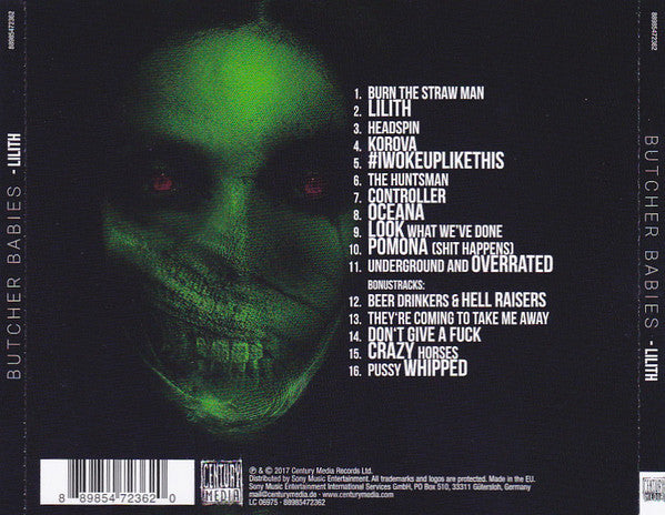 Butcher Babies : Lilith (CD, Album)