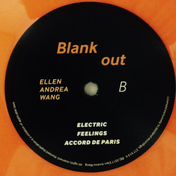 Ellen Andrea Wang : Blank Out (LP, Album, Tra)