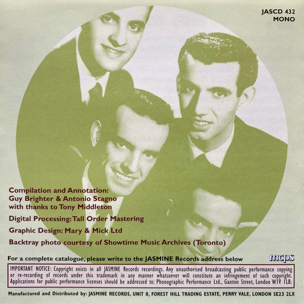 The Crew Cuts : Sh-Boom (Where Swing Met Doo-Wop & Rock 'N' Roll) (2xCD, Comp, Mono)