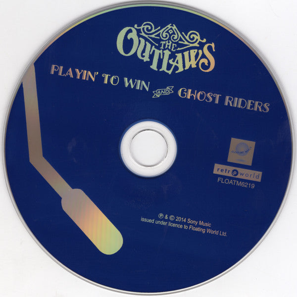 Outlaws : Playin' To Win And Ghost Riders (CD, Comp, RE)