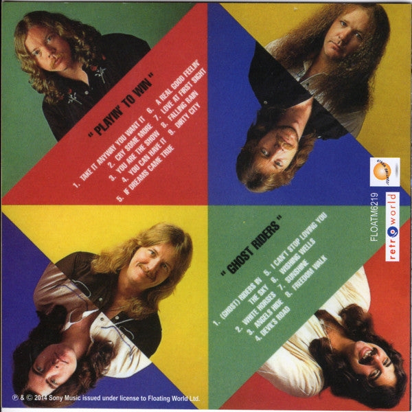 Outlaws : Playin' To Win And Ghost Riders (CD, Comp, RE)