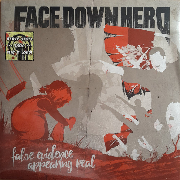 Face Down Hero : False Evidence Appearing Real (LP, Album, Ltd)