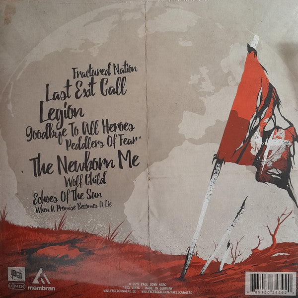 Face Down Hero : False Evidence Appearing Real (LP, Album, Ltd)