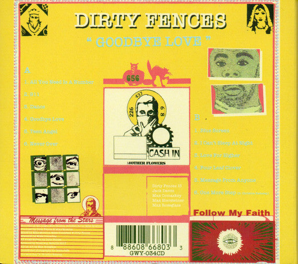 Dirty Fences : Goodbye Love (CDr, Album)