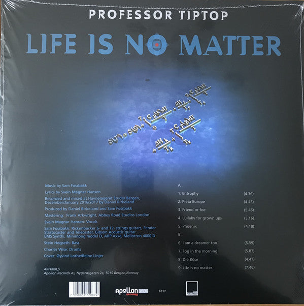 Professor Tip Top : Life Is No Matter (LP, Album)
