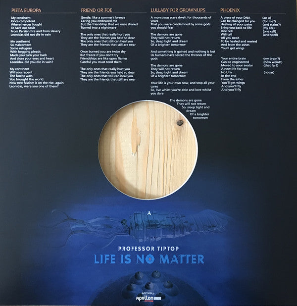 Professor Tip Top : Life Is No Matter (LP, Album)