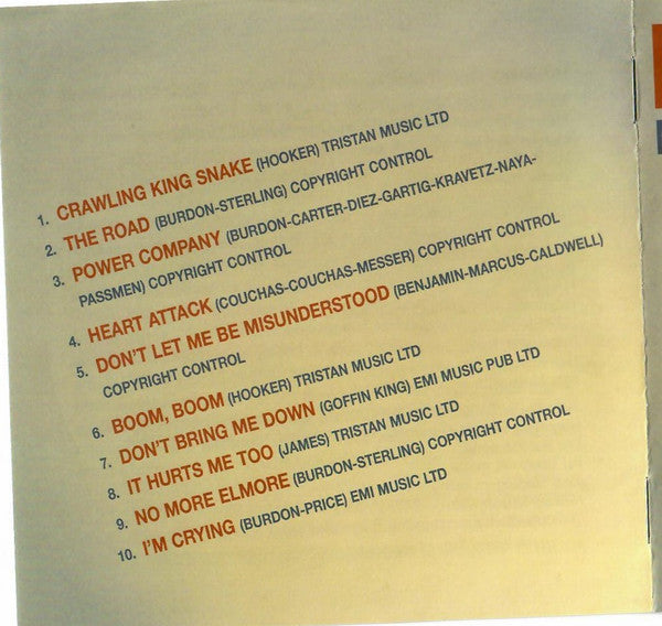 Eric Burdon : Misunderstood. 1981 Sessions. (CDr, Album, RE)