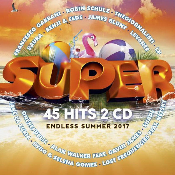 Various : Superhits Endless Summer 2017 (2xCD, Comp, Mixed)