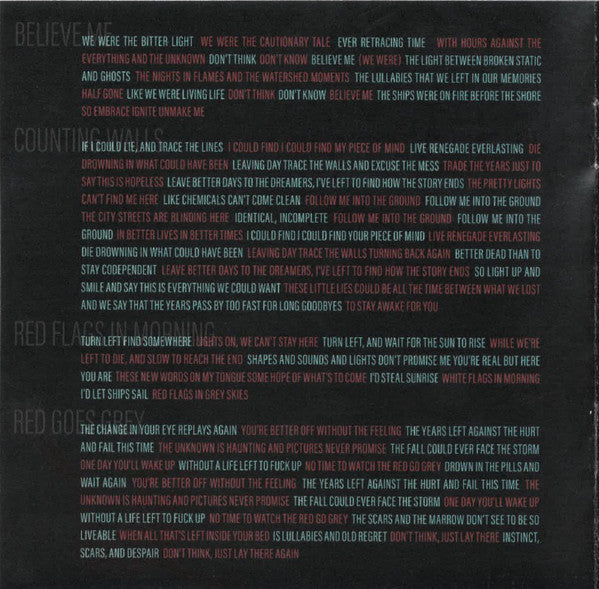 Fires (3) : Red Goes Grey (CD, Album)