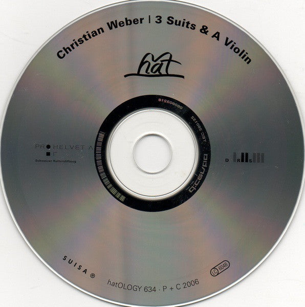 Christian Weber (2), Hans Koch, Michael Moser, Martin Siewert, Christian Wolfarth : 3 Suits & A Violin (CD, Album)