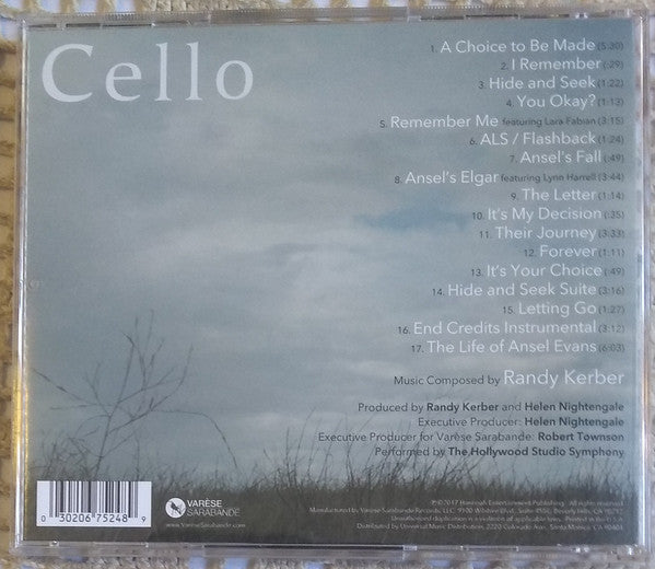 Randy Kerber : Cello (Original Motion Picture Soundtrack) (CD, Album)