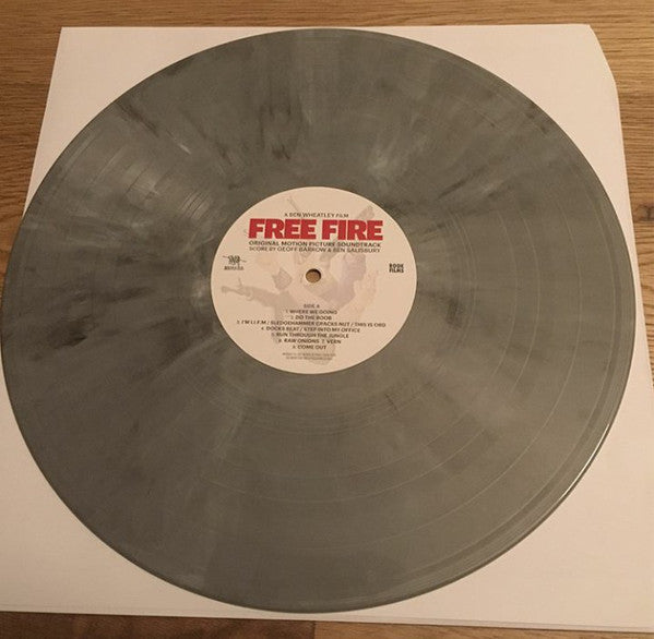 Geoff Barrow & Ben Salisbury : Free Fire (Original Motion Picture Soundtrack) (2xLP, Ltd, Sil)