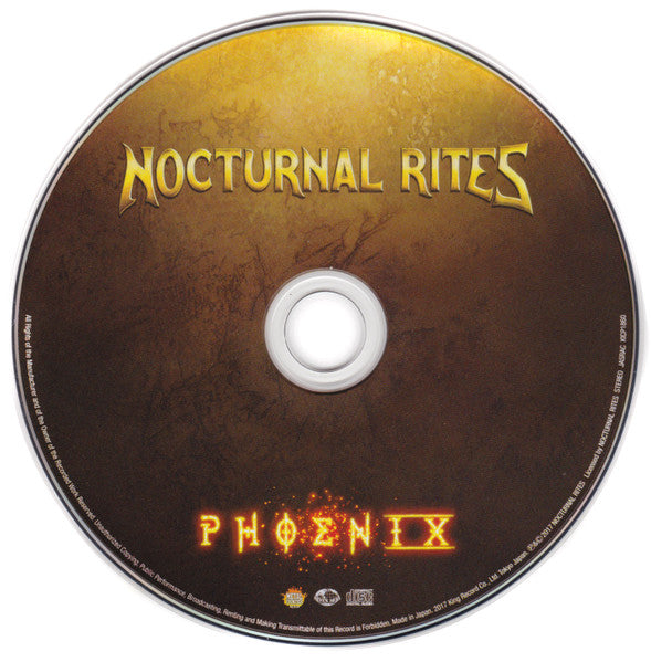 Nocturnal Rites : Phoenix (CD, Album)