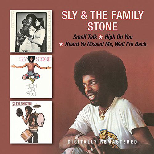 Sly & The Family Stone / Sly Stone : Small Talk / High On You / Heard Ya Missed Me, Well I'm Back (2xCD, Comp, RM)