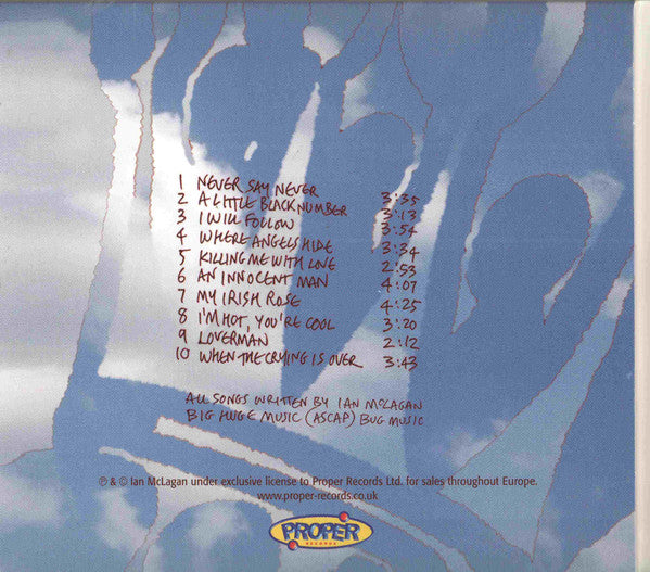 Ian McLagan & The Bump Band : Never Say Never (CD, Album, Dig)