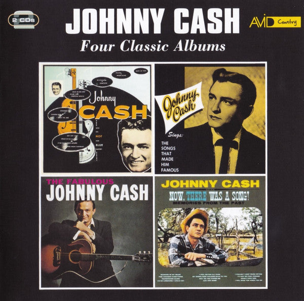 Johnny Cash : Four Classic Albums (2xCD, Comp, RM)