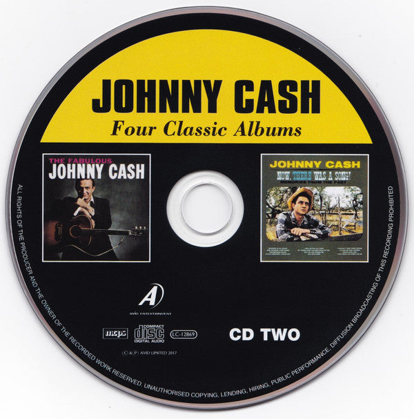 Johnny Cash : Four Classic Albums (2xCD, Comp, RM)