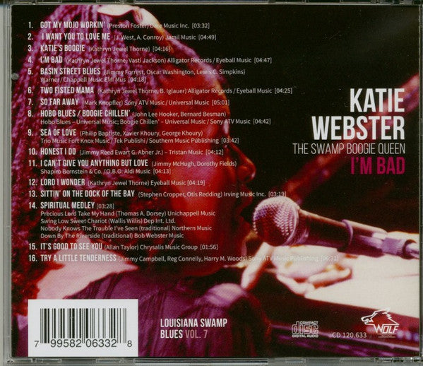 Katie Webster : I'm Bad (CD, Album)