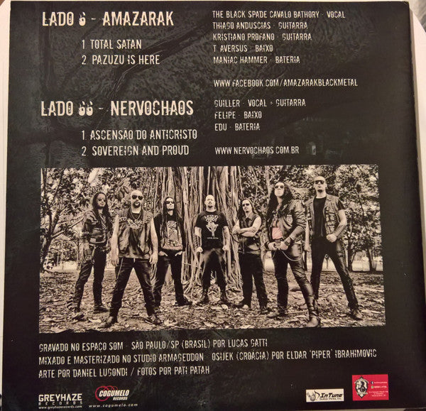 Nervochaos, Amazarak (2) : Ascensão Do Caos (10")