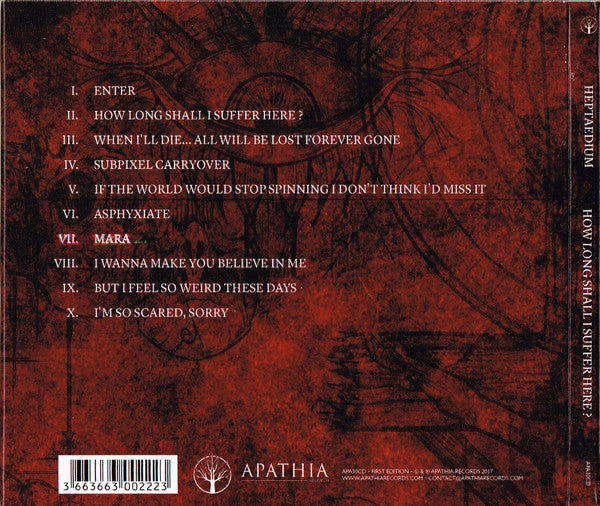 Heptaedium : How Long Shall I Suffer Here? (CD, Album, Dig)