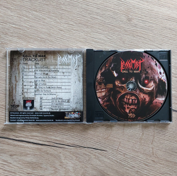 Pessimist (4) : Call To War (CD, Album, Ltd, RE)